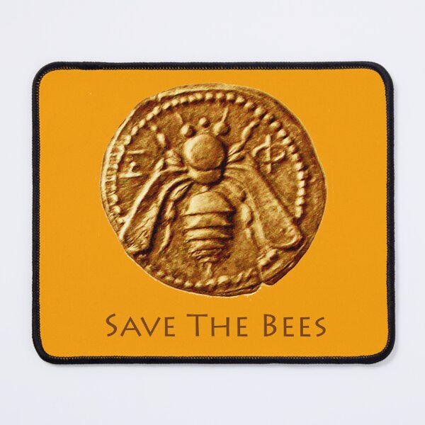 Item preview, ANTIQUE HONEY BEE COIN Save The Bees designed and sold by BulganLumini.