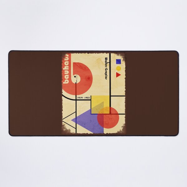 Item preview, Vintage Worn Out Bauhaus Minimalist Artwork Geometric Composition var 3 original design designed and sold by paragonDesign28.