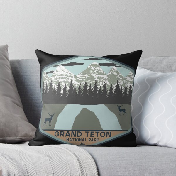 Artikelvorschau, Grand-Teton-Nationalpark entworfen und verkauft von Road-tees.