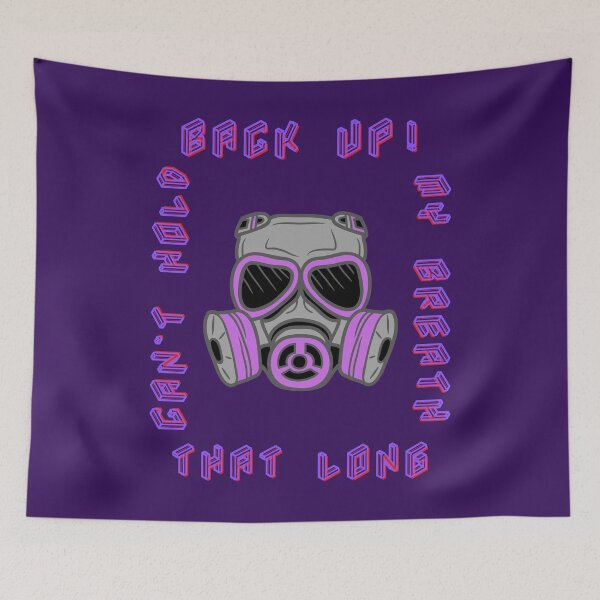 Item preview, BACK UP! CAN'T HOLD MY BREATH THAT LONG BY SAGFABULOUS designed and sold by SagFabulous.