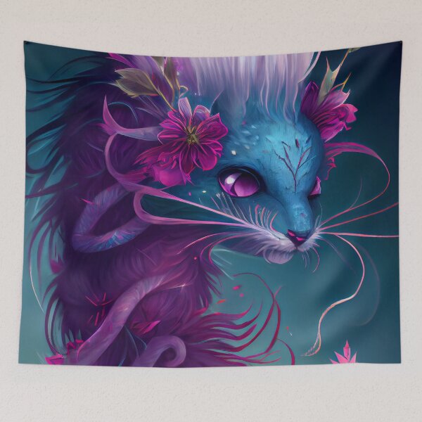 Item preview, Anime Cat Dragon  designed and sold by AiBroughtToLife.
