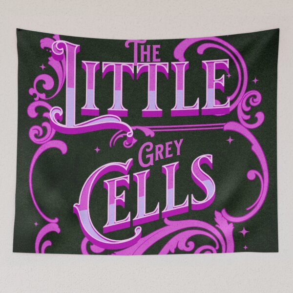 Item preview, Poirot The Little Grey Cells - Purple Palette designed and sold by Niina  Niskanen.