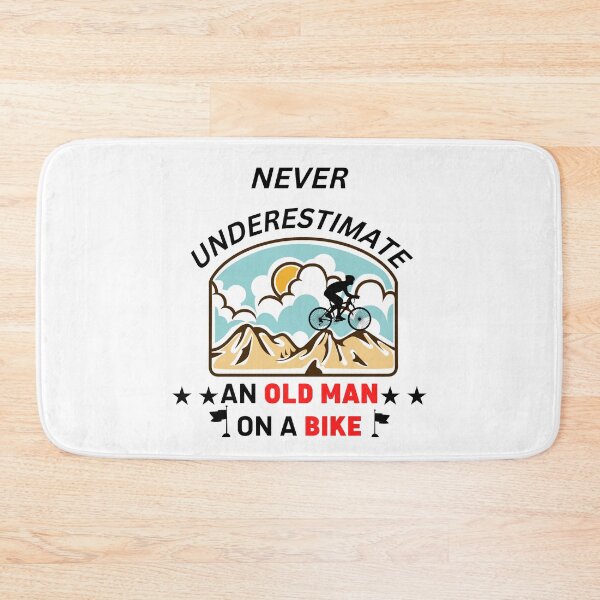 Item preview, never ever underestimate an old man on a bike, best gift for old men who love riding bikes designed and sold by Trucker10.