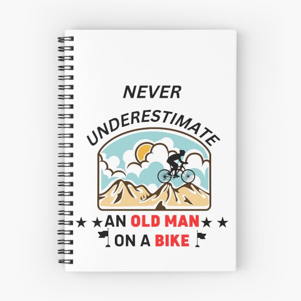 Item preview, never ever underestimate an old man on a bike, best gift for old men who love riding bikes designed and sold by Trucker10.