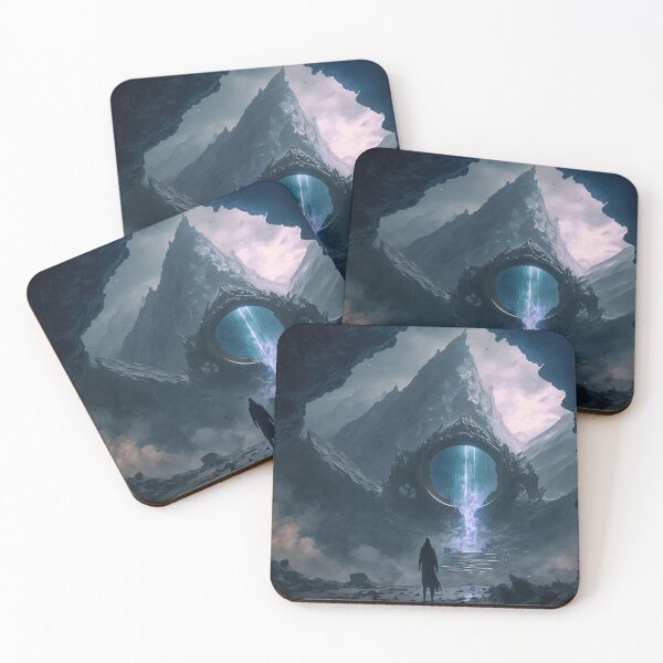 Item preview, SCI-FI Concept Art Between Worlds Canvas Print #14 designed and sold by Dedisun.