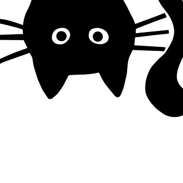 Artwork thumbnail, Funny Black Cat by Jenn Inashvili