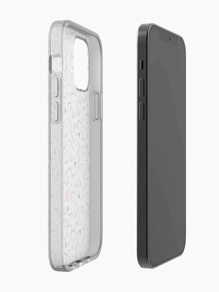 Alternate view of Back to the 80's eighties, funky memphis pattern design iPhone Case & Cover