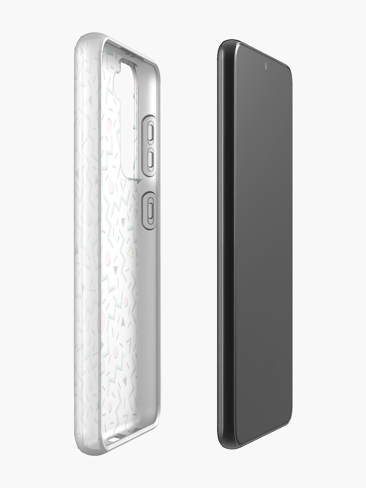 Alternate view of Back to the 80's eighties, funky memphis pattern design Case & Skin for Samsung Galaxy