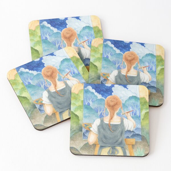 Item preview, Blue Period watercolor painting designed and sold by Hynek Šnajdr.