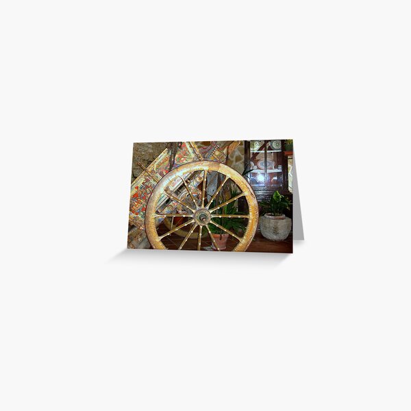 Sicilian Carriage_the Painting Greeting Card