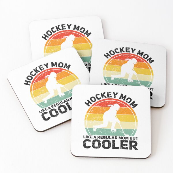 Artikelvorschau, Retro-Eishockey-Mutter-Neuheit für Eishockeyspieler-Torwarttrainer entworfen und verkauft von rifatart.