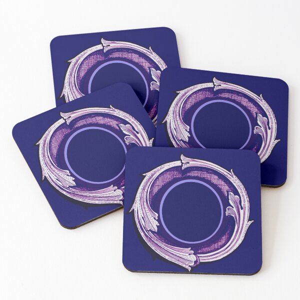 Item preview, Purple Acanthus and Filigree Study designed and sold by Anthony Seeker.