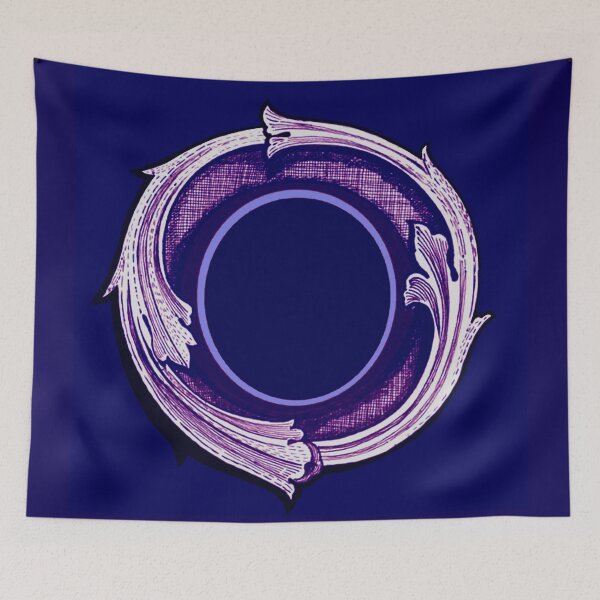 Item preview, Purple Acanthus and Filigree Study designed and sold by Anthony Seeker.