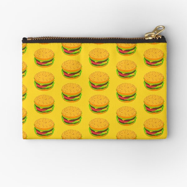 Burger Time Zipper Pouch