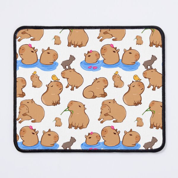 Item preview, Capybara Pattern designed and sold by manydoodles.