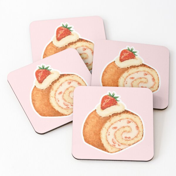 Item preview, Tasty strawberry roll designed and sold by JonkaBlack.