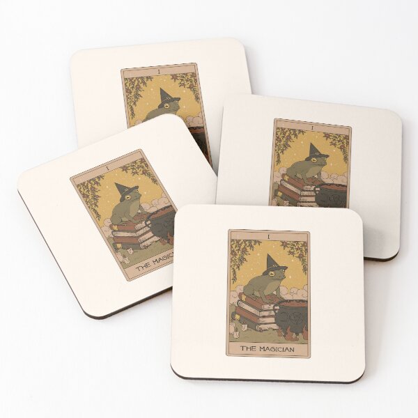 Item preview, The Magician - Frogs Tarot designed and sold by Thiago Corrêa.