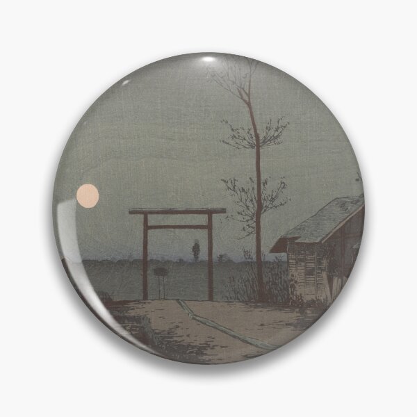 Item preview, Het Taro Inari heiligdom in de rijstvelden te AsakusaAsakusa tanbo Taro Inari by kobayashi kiyochika, restored vintage Japanese art designed and sold by FineJapan.