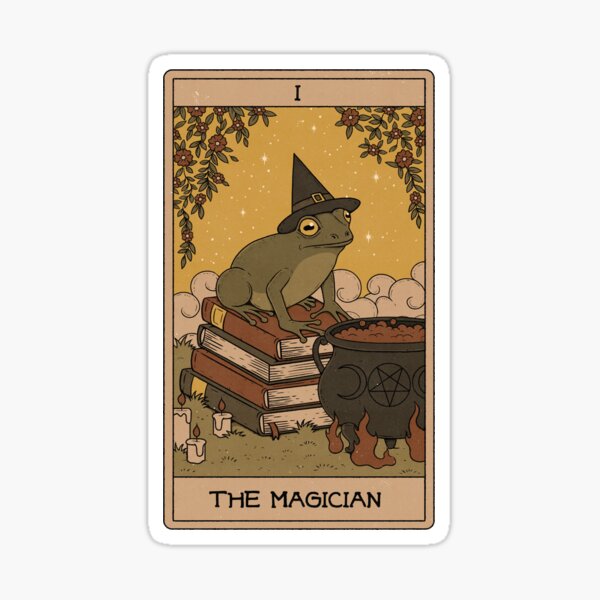 The Magician Tarot Sticker (Large) – Grove and Grotto