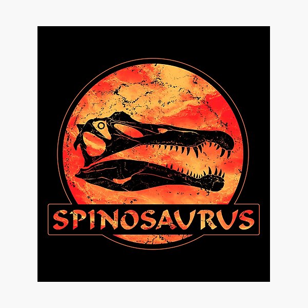 Artikel-Vorschau von Spinosaurus Fossil Schädel, designt und verkauft von NicGrayGraphic.
