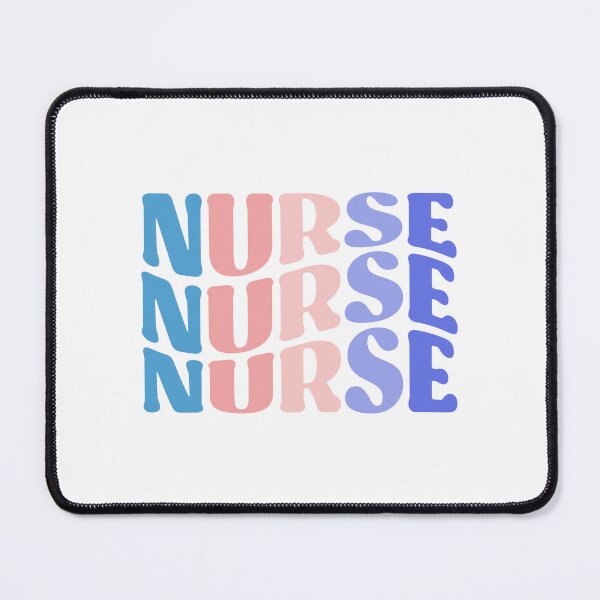 Item preview, Nurse Colorful Typography, Nursing School Gifts designed and sold by InnaPo ⭐⭐⭐⭐⭐.