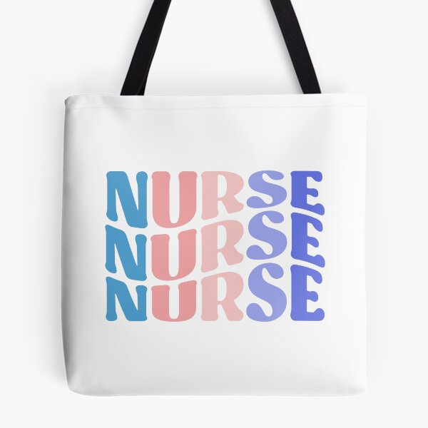 Item preview, Nurse Colorful Typography, Nursing School Gifts designed and sold by InnaPo ⭐⭐⭐⭐⭐.