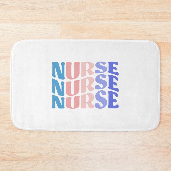Item preview, Nurse Colorful Typography, Nursing School Gifts designed and sold by InnaPo ⭐⭐⭐⭐⭐.