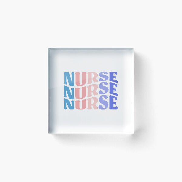 Item preview, Nurse Colorful Typography, Nursing School Gifts designed and sold by InnaPo ⭐⭐⭐⭐⭐.