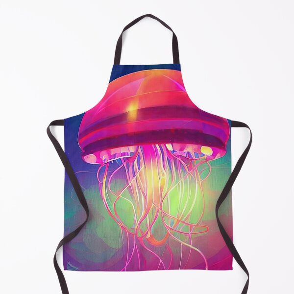 Item preview, Red jelly fish painting designed and sold by SinghVillasra.