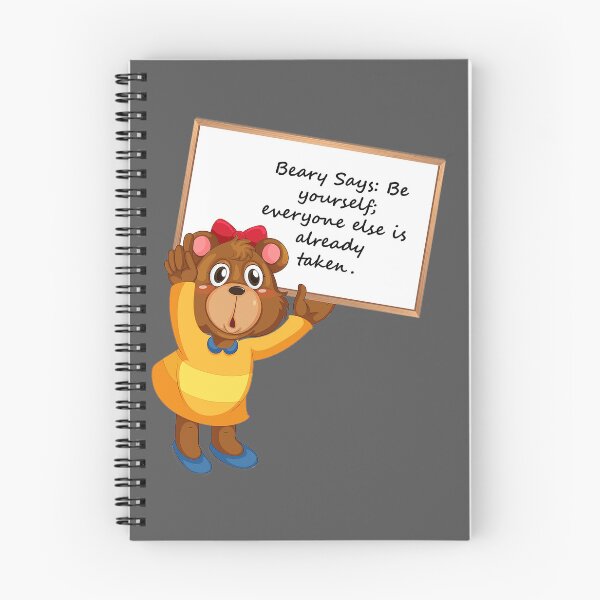 Item preview, Bear Teaching a lesson designed and sold by Right-Fit27.