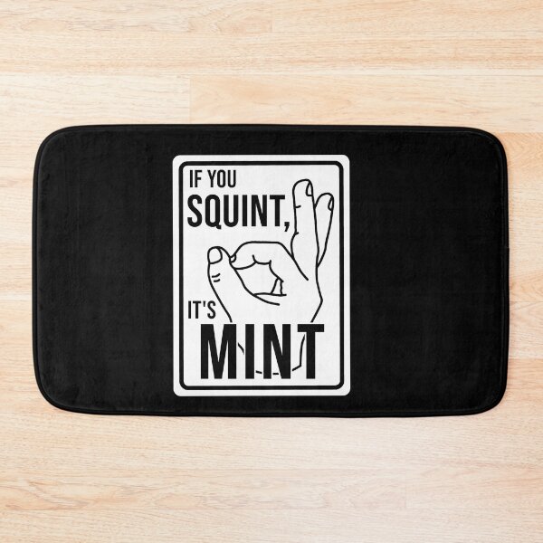 Item preview, Construction phrase if you squint its mint designed and sold by DisenyosDeMike.