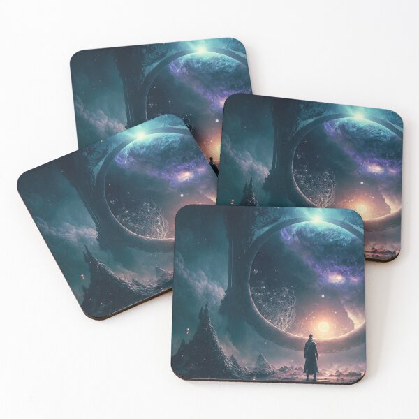 Item preview, SCI-FI Concept Art Between Worlds Canvas Print #15 designed and sold by Dedisun.