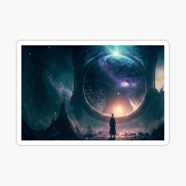 Artikel-Vorschau von SCI-FI-Konzeptkunst zwischen Welten Leinwanddruck Nr. 15, designt und verkauft von Dedisun.