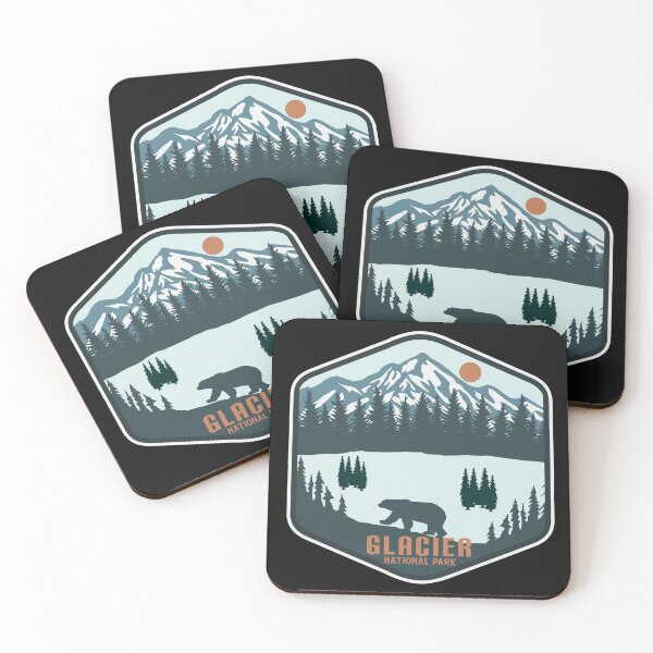 Item preview, Glacier National Park designed and sold by Road-tees.
