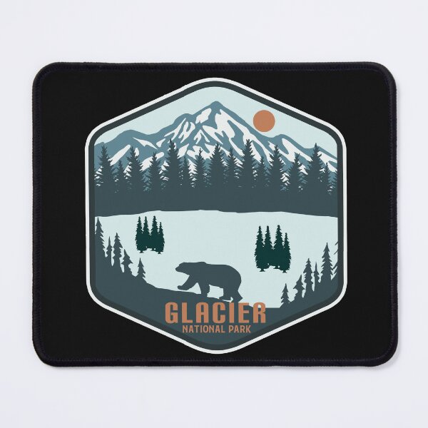 Item preview, Glacier National Park designed and sold by Road-tees.