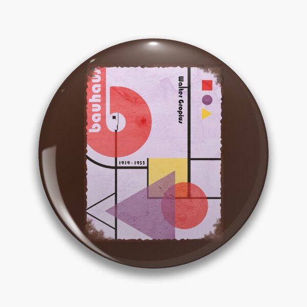 Item preview, Vintage Worn Out Bauhaus Minimalist Artwork Geometric Composition var 3 G original design designed and sold by paragonDesign28.
