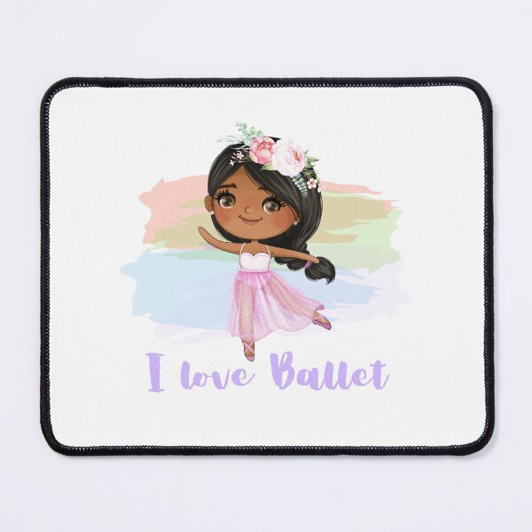Item preview, I love ballet Cute pink ballerina designed and sold by reka88.