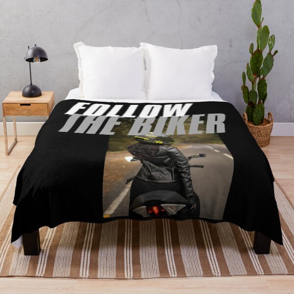 Item preview, Follow The Biker 04 White Text designed and sold by TWMBDesigns.