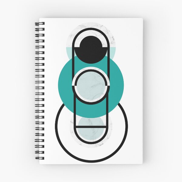 Item preview, Geometric Marble Abstract Design Green Turquoise Colors designed and sold by 5mmpaper.