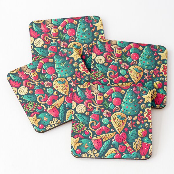 Item preview, Christmas doodles designed and sold by MrBeerholder.