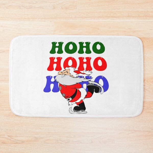 Item preview, HOHOHO Santa Claus skating designed and sold by AspectArtWorks.