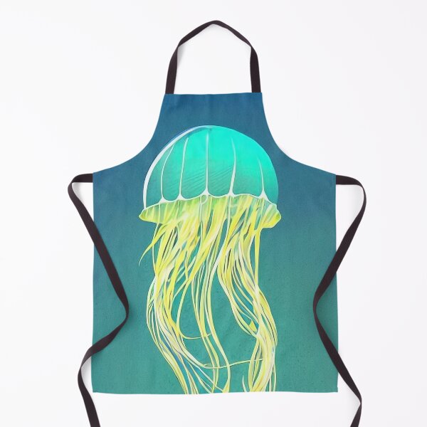 Item preview, Glowing jelly fish painting designed and sold by SinghVillasra.