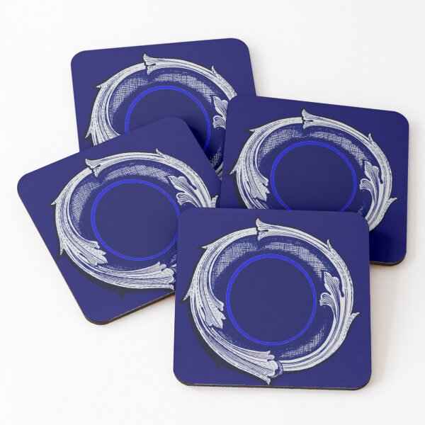 Item preview, Blue Acanthus and Filigree Study designed and sold by Anthony Seeker.