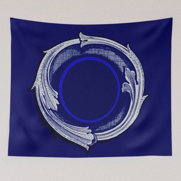 Item preview, Blue Acanthus and Filigree Study designed and sold by Anthony Seeker.