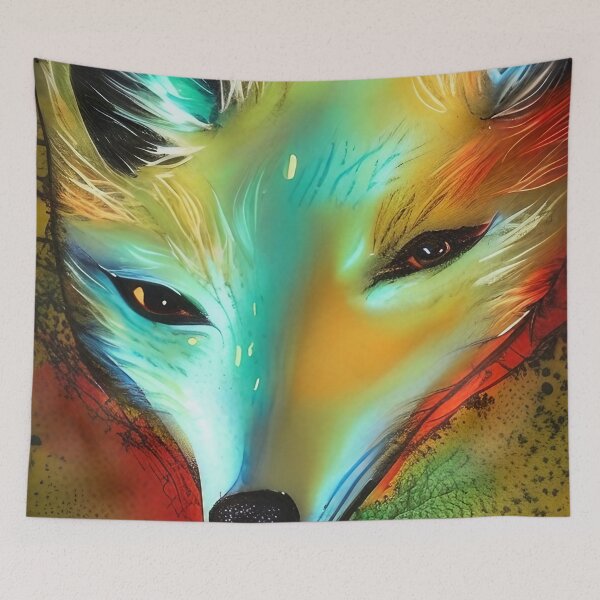 Item preview, Cute glowing fox designed and sold by TeschWerks.