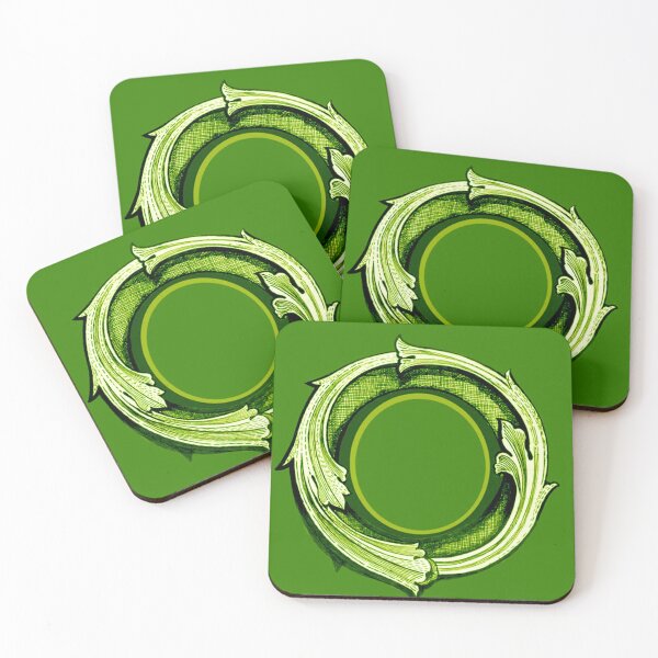 Item preview, Green Acanthus and Filigree Study designed and sold by Anthony Seeker.