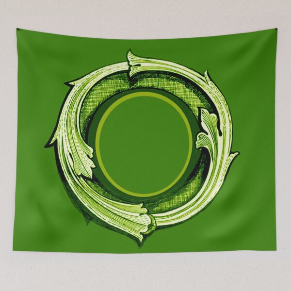 Item preview, Green Acanthus and Filigree Study designed and sold by Anthony Seeker.