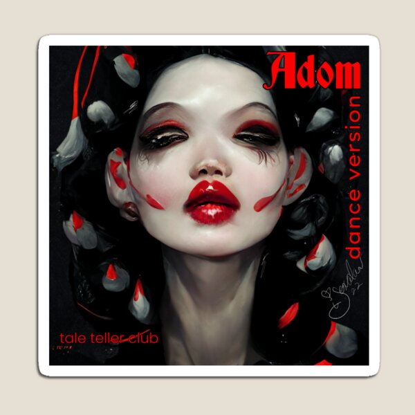 Adom by Tale Teller Club Record Cover Art by iServalan CDM Music Track Magnet