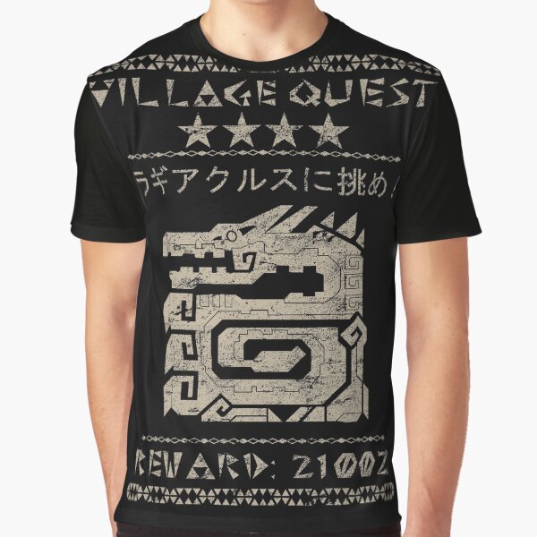 Village Quest - Lagiacrus Graphic T-Shirt