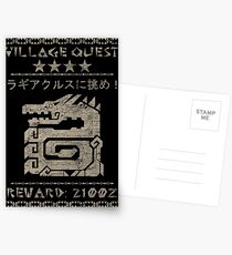 Village Quest - Lagiacrus Postcards